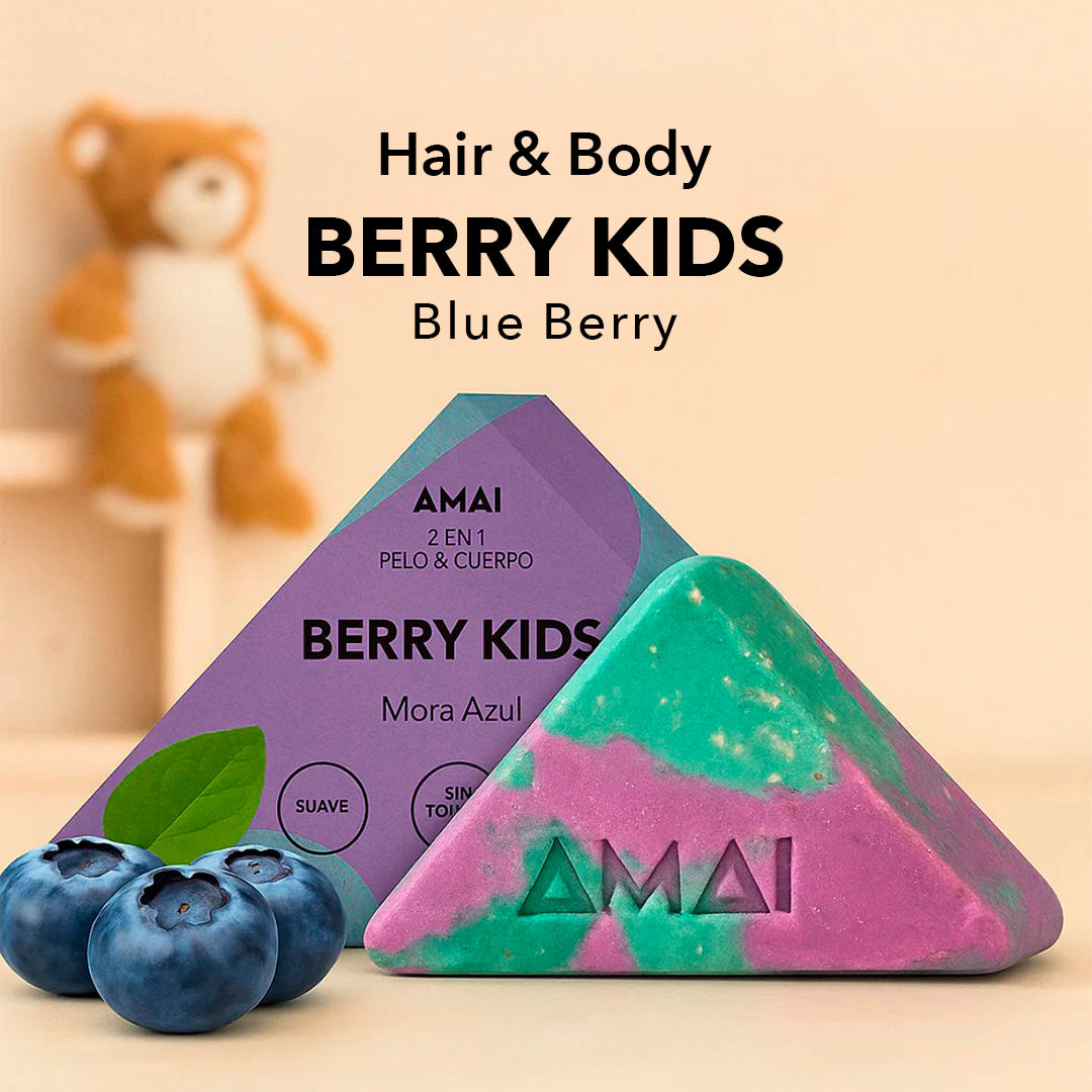 2 All-in-One Shampoo & Body Wash Bar for Kids | Berry Kids