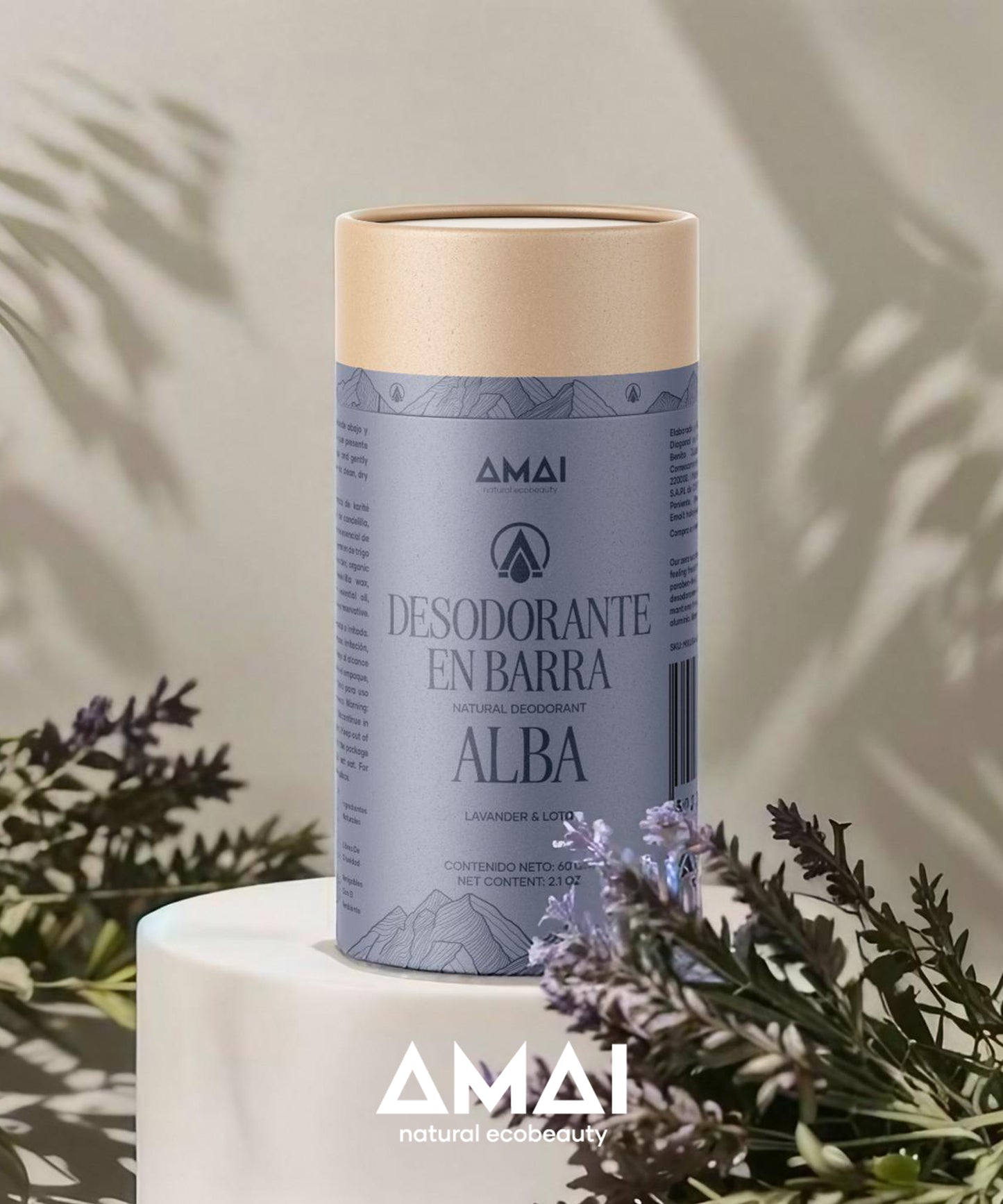 2 Natural Deodorants | Lavender & Lotus
