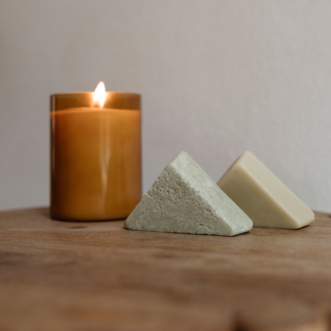 Shampoo and conditioner bar for hair loss